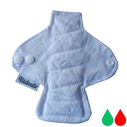 Fehér tisztasági mosható betét 16cm