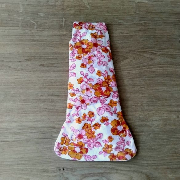 Narancs virág tisztasági mosható betét 18cm