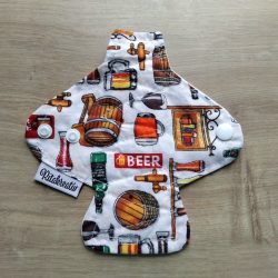 Sörös tisztasági mosható betét 16cm