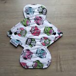 Bagoly mosható betét 26cm