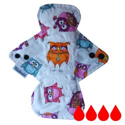 Bagoly mosható betét 26cm