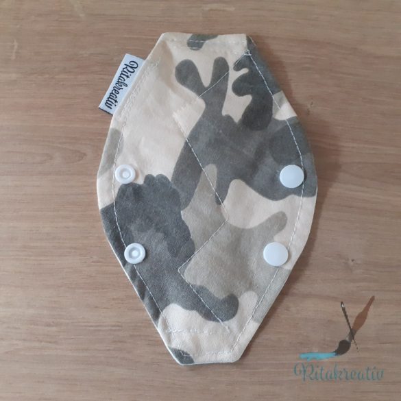 Camouflage - tanga tisztasági mosható betét 18cm