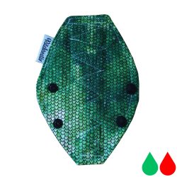 Kígyóbőr tanga mosható betét 18cm - tisztasági