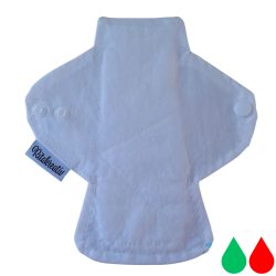 Fehér tisztasági mosható betét 18cm