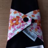 Narancs virág mosható betét 22cm