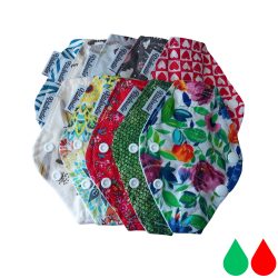   10db 16cm mosható tanga betét tisztasági meglepetés mintával