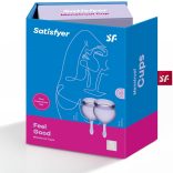 Intimkehely 2db-os szett tárolózsákkal - Satisfyer Feel Good 