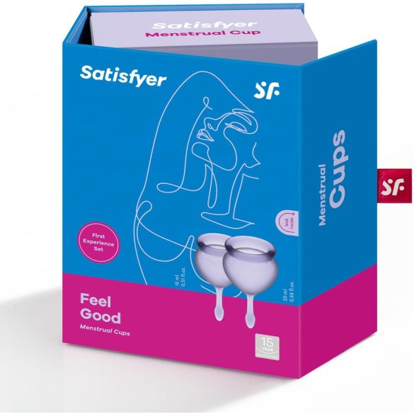 Intimkehely 2db-os szett tárolózsákkal - Satisfyer Feel Good 