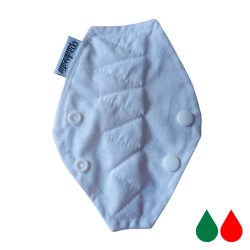 Fehér tanga mosható betét 18cm - tisztasági