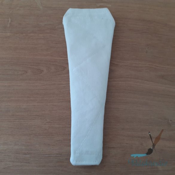 Fehér tanga mosható betét 18cm - tisztasági