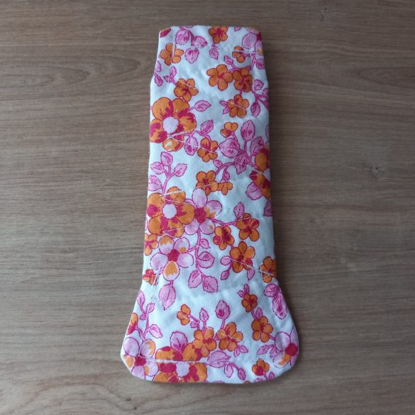 Narancs virág tisztasági mosható betét 16cm