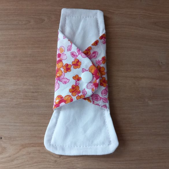 Narancs virág tisztasági mosható betét 16cm