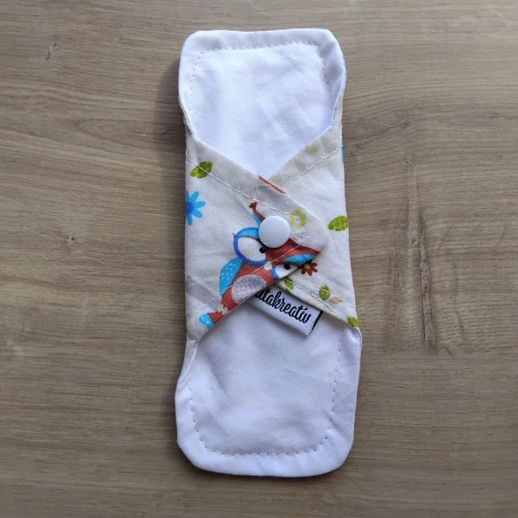 Bagoly tisztasági mosható betét 18cm (piskóta forma)