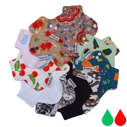 10db 18cm mosható tisztasági betét meglepetés mintával