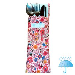 Mesevirág evőeszköztartó