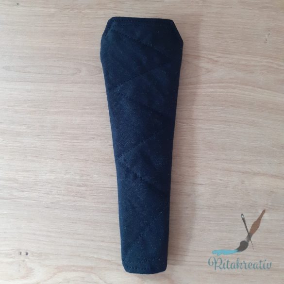 Fekete tanga mosható betét 18cm - tisztasági