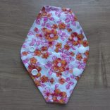 Narancs virág tanga mosható betét 16cm - tisztasági