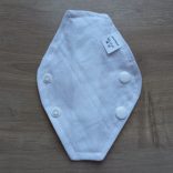 Narancs virág tanga mosható betét 16cm - tisztasági