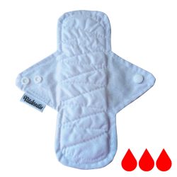 Fehér mosható betét 22cm