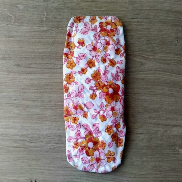 narancs virág tisztasági mosható betét 18cm (piskóta forma)