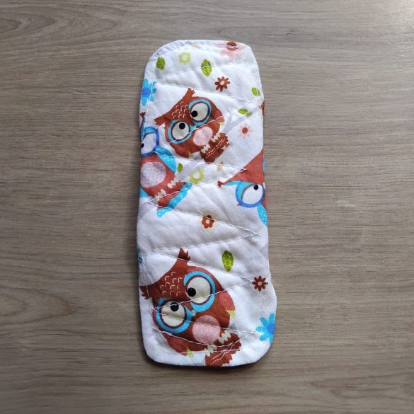 Bagoly tisztasági mosható betét 16cm (piskóta forma)