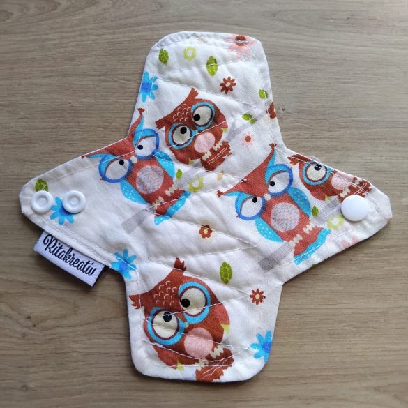 Bagoly tisztasági mosható betét 16cm (piskóta forma)