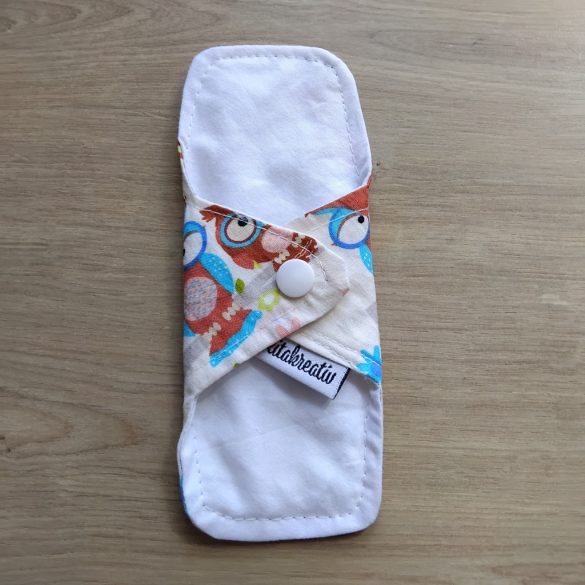 Bagoly tisztasági mosható betét 16cm (piskóta forma)