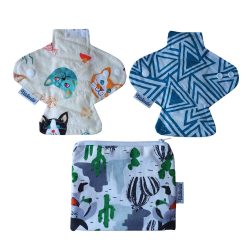   Tisztasági mosható betét csomag meglepetés mintával - 3db-os 