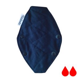 Fekete tanga mosható betét 18cm - eü