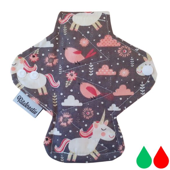 Mezei unikornis tisztasági mosható betét 18cm