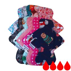 10db 26cm eü mosható betét meglepetés mintával