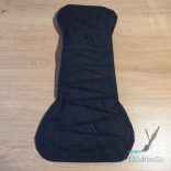 Fekete mosható betét 30cm