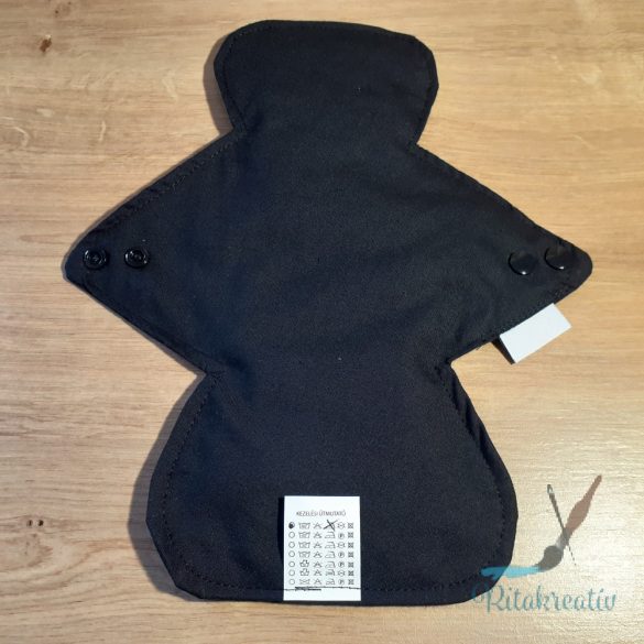 Fekete mosható betét 30cm