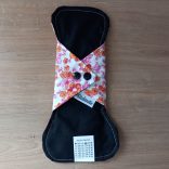 Narancs virág mosható betét 26cm