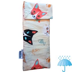 Cicamica evőeszköztartó