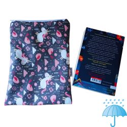 Cipzáras könyv védő tok